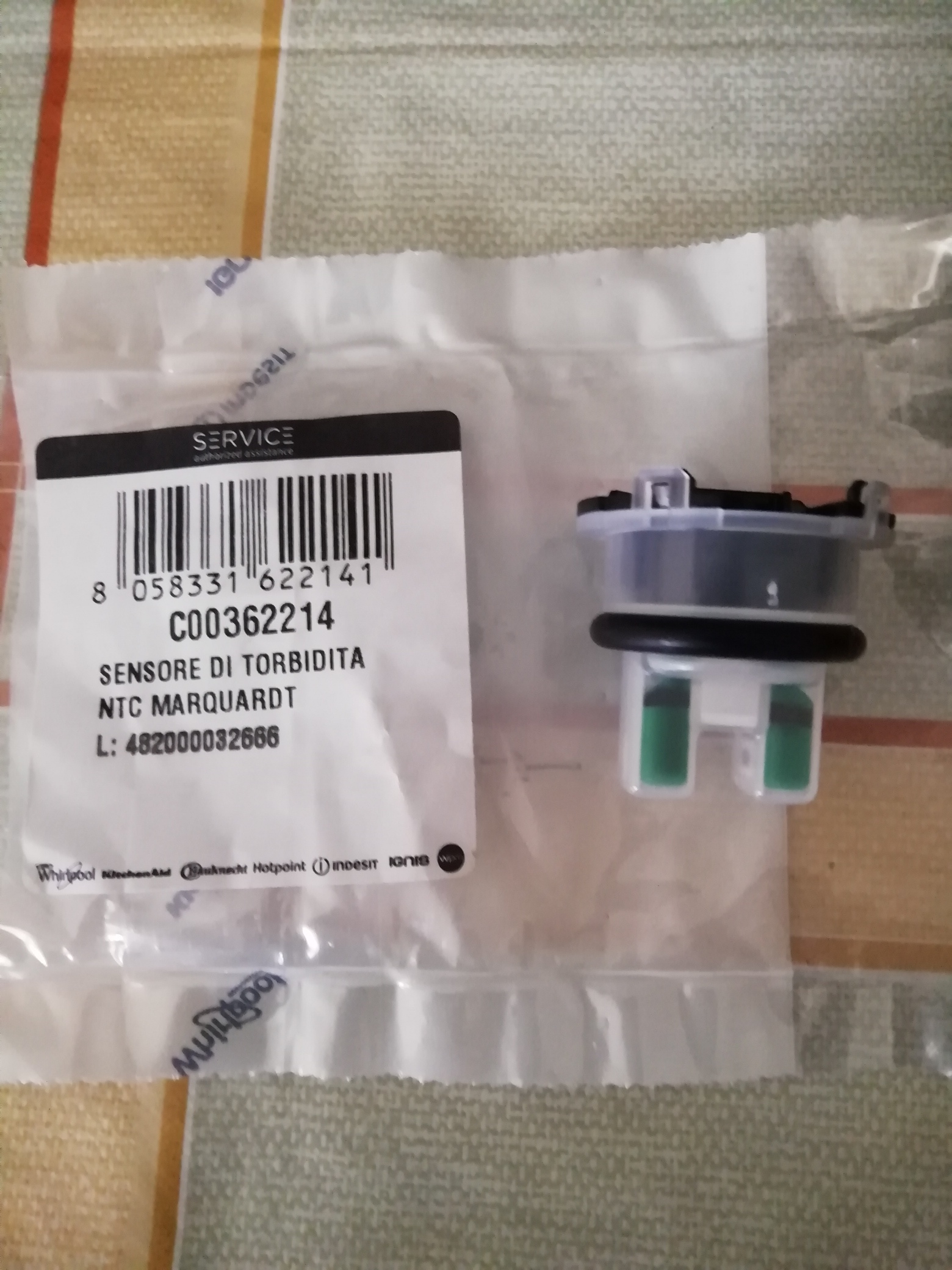 L'allarme H2o Lavastoviglie Hotpoint-Ariston LMM 8132- pagina 1 -  Elettrodomestici