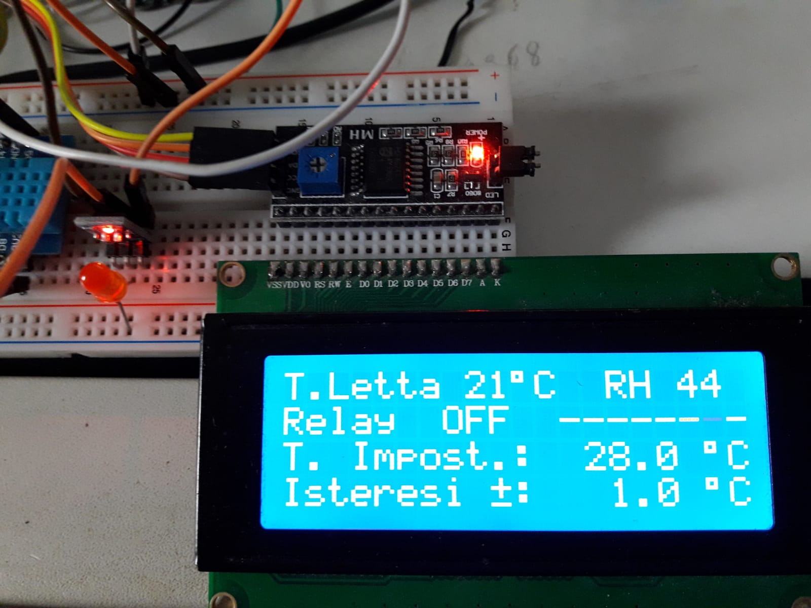 Termostato Con Isteresi Regolabile Pagina Lastpost Arduino